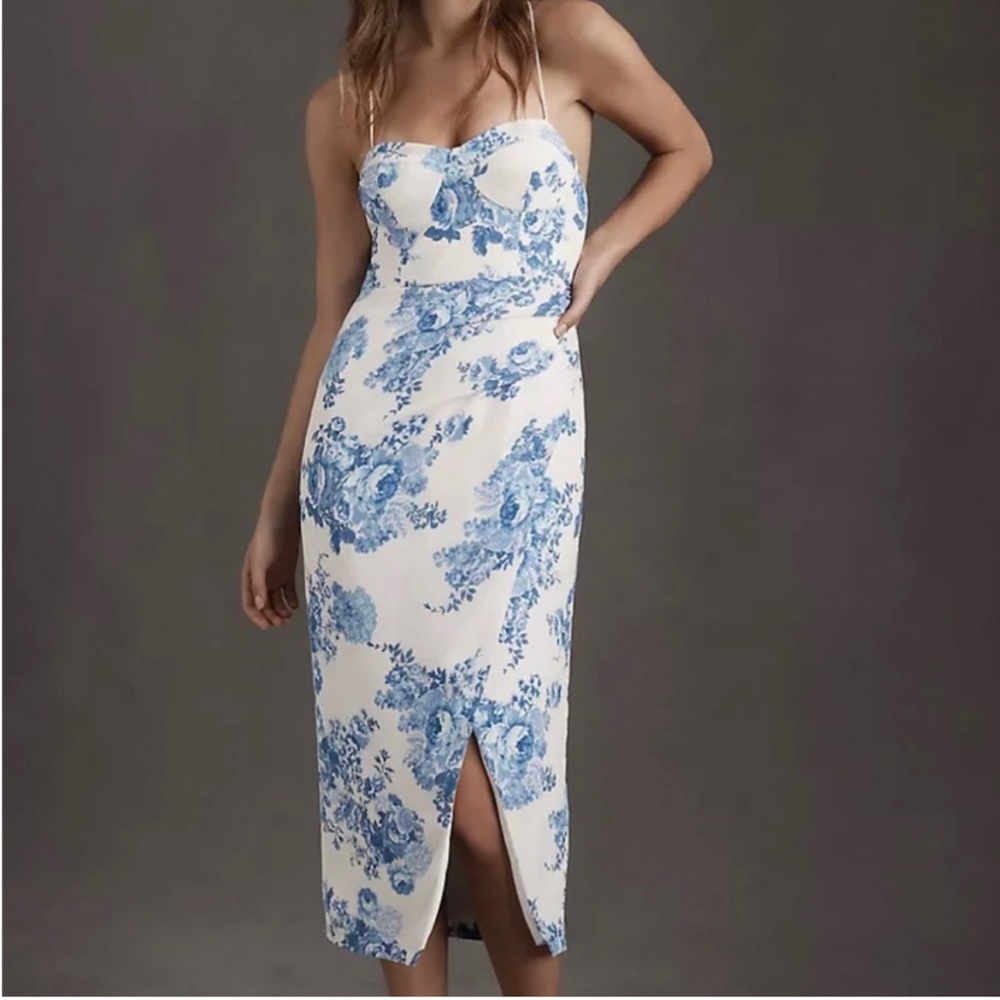 NWT BHLDN Georgette Dress 🩵